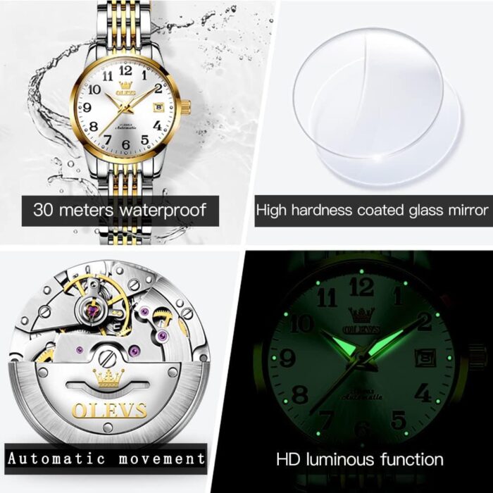1747448317 olevs womens automatic watch premium small face diamond accented self winding watches for women fashion waterproof ladies dress watch.jpg