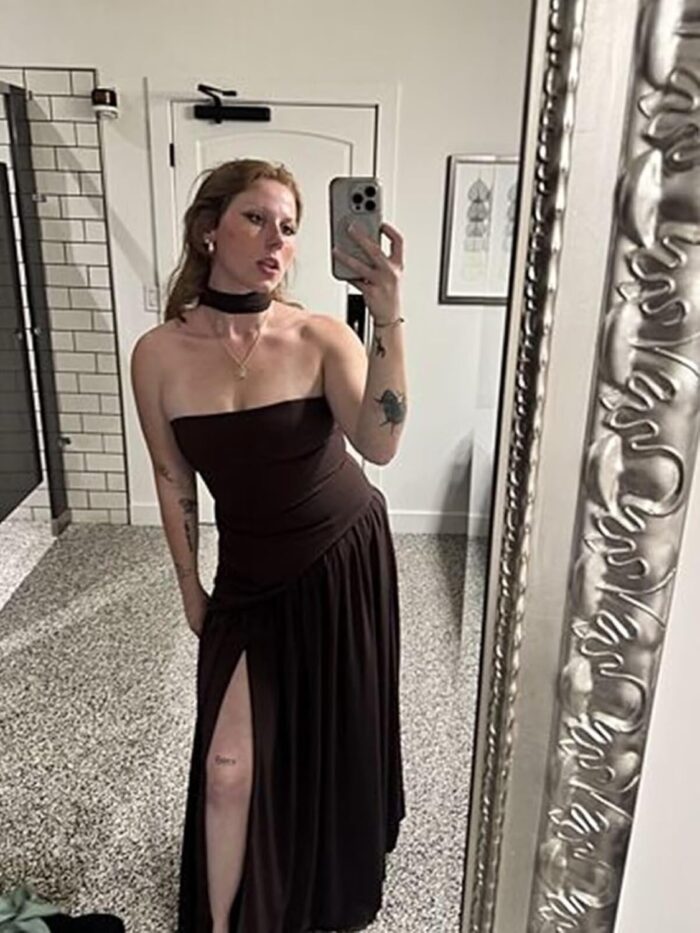1747448811 strapless satin prom dresses long ruched a line prom evening dresses with slit corset formal party gown y p1029.jpg