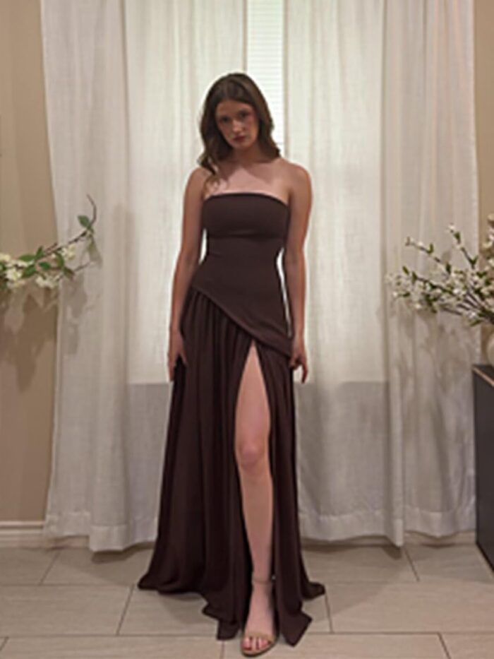 1747448813 strapless satin prom dresses long ruched a line prom evening dresses with slit corset formal party gown y p1029.jpg