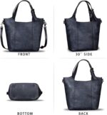 1747453458 genuine leather handbag for women vintage handmade shoulder bag purse tote cowhide satchel crossbody top handle bag.jpg
