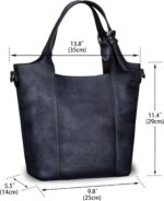 1747453460 genuine leather handbag for women vintage handmade shoulder bag purse tote cowhide satchel crossbody top handle bag.jpg