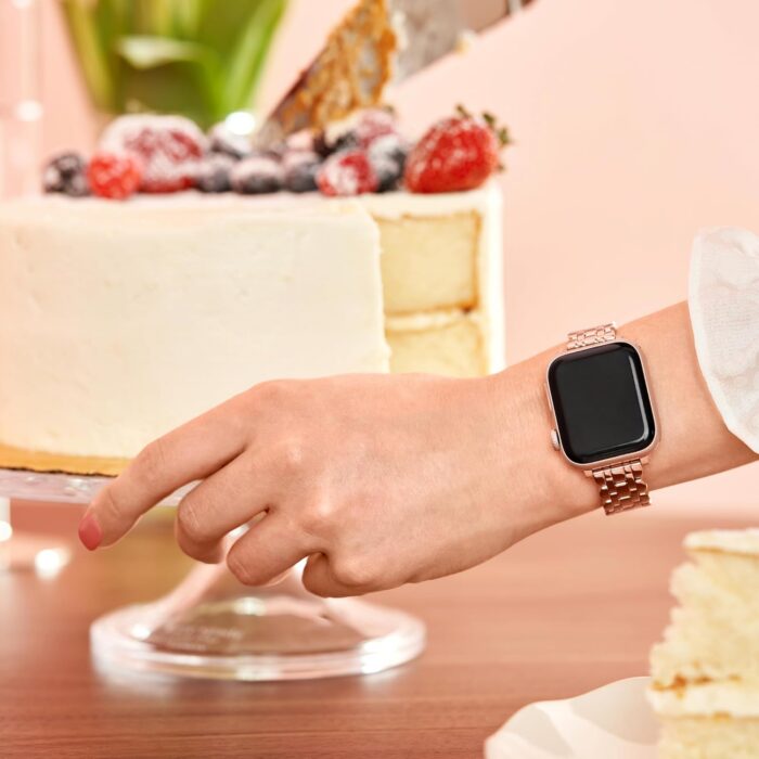1747455617 kate spade new york designer interchangeable stainless steel band compatible with your 384041mm apple watch series 987654321se.jpg