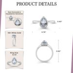 1747455674 jewelili 10k white gold halo ring for women 8x5 mm pear cut aquamarine or morganite natural white round diamonds luxury jewelry gift for her gift box included.jpg
