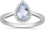 1747455682 jewelili 10k white gold halo ring for women 8x5 mm pear cut aquamarine or morganite natural white round diamonds luxury jewelry gift for her gift box included.jpg