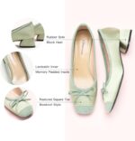 1747455927 c.paravano womens pump square toe low block heels closed toe chunky heels leather low heel pumps dress wedding shoes.jpg
