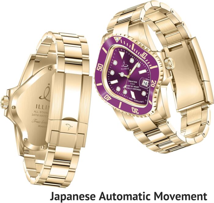 1747459249 illimite melting automatic watches for men japanese miyota 8215 self winding mechanical movement women watch waterproof stainless steel art surrealist wrist watches pea001.jpg