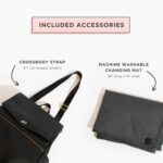 1747460787 freshly picked classic ii diaper bag backpack wipeable vegan leather with changing pad convertible ebony v2.jpg