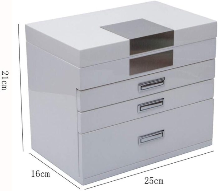1747461506 qgkyxt gift for women jewelry boxes jewelry box wooden showcase high end modern style simple multi layer high capacity desktop storage box for jewelry new year presents white black.jpg