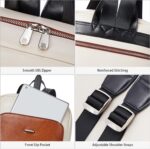 1747461709 bostanten leather laptop backpack for women15.6 inch computer backpack purse college daypack work travel bag beige brown.jpg
