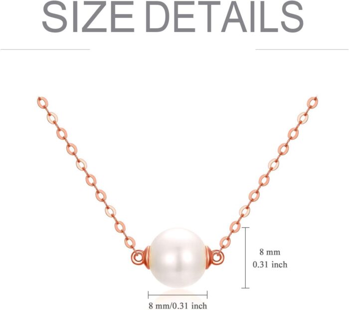 1747481651 14k solid gold pearl necklace for women delicate cultured freshwater pearl choker pendant necklace love jewelry gift for girls mom wife 16 18.jpg
