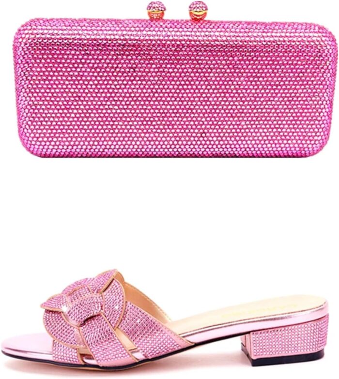1747481802 womens party wedding shoes bag set rhinestone crystal decoration italian design plus size summer fashion slippers.jpg