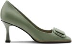1747485449 tinacus womens genuine leather square toe handmade stiletto mid heels pumps shoes with buckle.jpg
