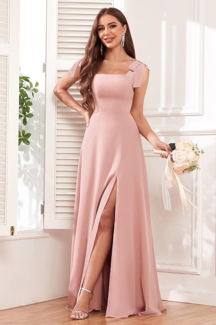 1747485527 womens chiffon bridesmaid dresses with slit long square neck a line formal dress evening gown.jpg