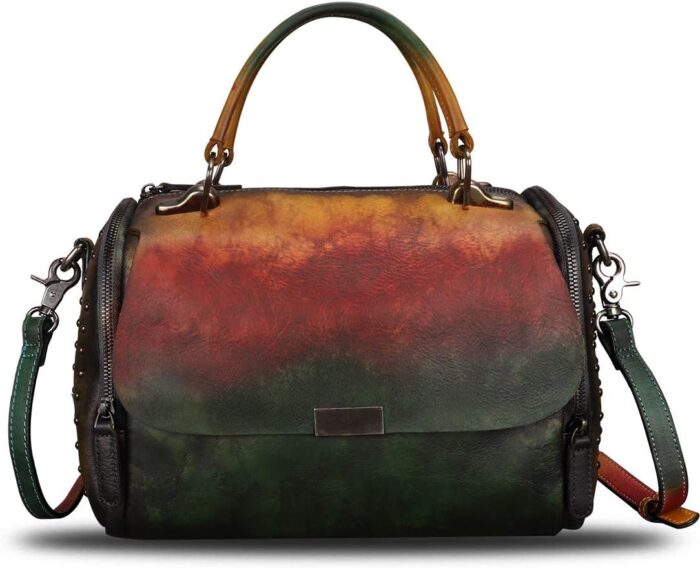 1747486441 genuine leather satchel purses for women vintage handmade handbag crossbody shoulder bag.jpg