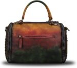 1747486442 genuine leather satchel purses for women vintage handmade handbag crossbody shoulder bag.jpg