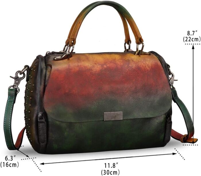 1747486443 genuine leather satchel purses for women vintage handmade handbag crossbody shoulder bag.jpg