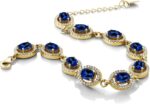 1747489103 gem stone king 18k yellow gold plated silver 7x5mm oval gemstone birthstone tennis bracelet for women size 7.5 inch fine jewelry gifts for her mom women wife.jpg