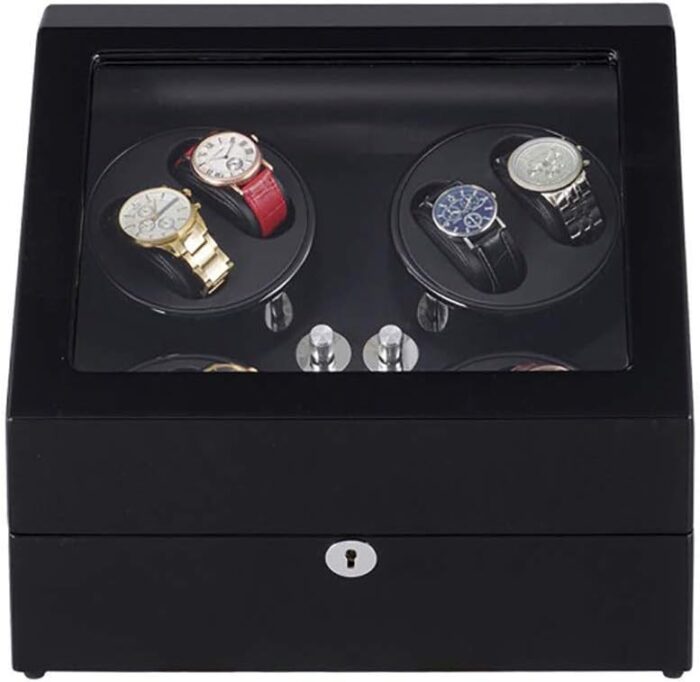 1747498437 watch winder with quiet motors watch winder automatic for 8 watches rotating wooden watch box gift for men women.jpg