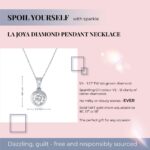 1747503824 lab grown bezel diamond necklaces for women certified 14 1 carat solid 14k gold diamond necklace accompanied by adjustable real gold chain sparkling gh vssi diamond jewelry for women.jpg