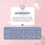 1747503827 lab grown bezel diamond necklaces for women certified 14 1 carat solid 14k gold diamond necklace accompanied by adjustable real gold chain sparkling gh vssi diamond jewelry for women.jpg