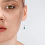 1747507561 18k whiteyellow gold plated silver long drop earring with 0.640.66 tcw lab grown emerald0.70 tcw moissanitelab grown diamond earring for women gift for her jewelry for women.jpg
