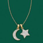 1747525867 ross simons 0.10 ct. t.w. pave diamond star and moon charm necklace in 14kt yellow gold.jpg