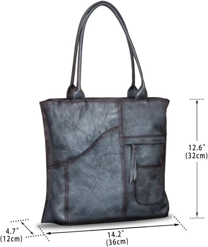1747527045 genuine leather shoulder bag tote bag for women vintage real leather purses and handbags top handle satchel bag.jpg