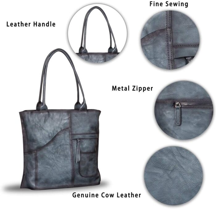 1747527046 genuine leather shoulder bag tote bag for women vintage real leather purses and handbags top handle satchel bag.jpg
