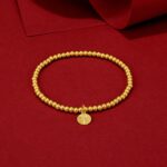 1747533229 24k solid gold bracelet for women real pure gold jewelry dainty fortune gold coin plate gold bead bracelet for men girlfriend.jpg