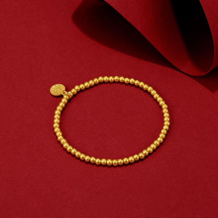 1747533234 24k solid gold bracelet for women real pure gold jewelry dainty fortune gold coin plate gold bead bracelet for men girlfriend.jpg