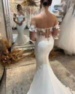 1747537581 mermaid wedding dresses for bride flower appliques satin beach bride dress with train off shoulder he1081001.jpg