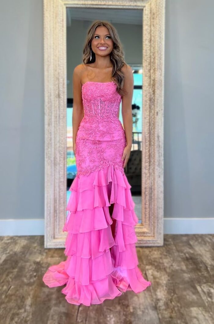 1747541218 mermaid prom dresses for women sparkly sequins tiered chiffon prom dress with slit.jpg