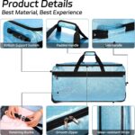 1747546752 dance bag with garment rack omidel 29 rolling dance competition duffle bag with garment rack silent wheels collapsible dance suitcase for dance competition shows recitals travel.jpg