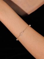 1747547909 fancime 14k real solid yellow gold infinity bracelet with 4mm freshwater pearls luxury cubic zircon link bracelet fine jewelry for women wife 6.71.2 extender 1.5g.jpg