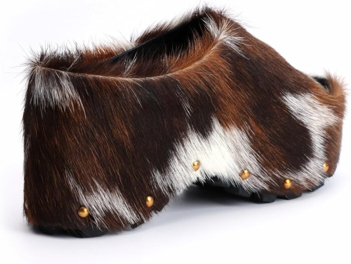 1747547947 xobzjh long hair calfskin chunky clog slide for women memory foam luxury slip on shoes womens mules platform clogsdesigner mules for women 2024.jpg