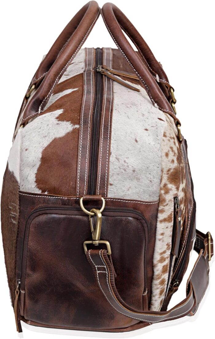 1747550427 cowhide duffel bag large size unisex travel bag brown leather shoe duffel for mens and womens duffel style 2.jpg
