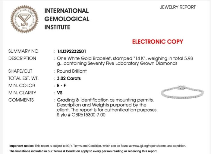 1747555224 3.00 10.00 carat igi certified lab grown diamond tennis bracelet for women 14k solid white gold prong setting push safety lock clasp round cut jewelry size 7 e f color vs1 vs2 clarity.jpg