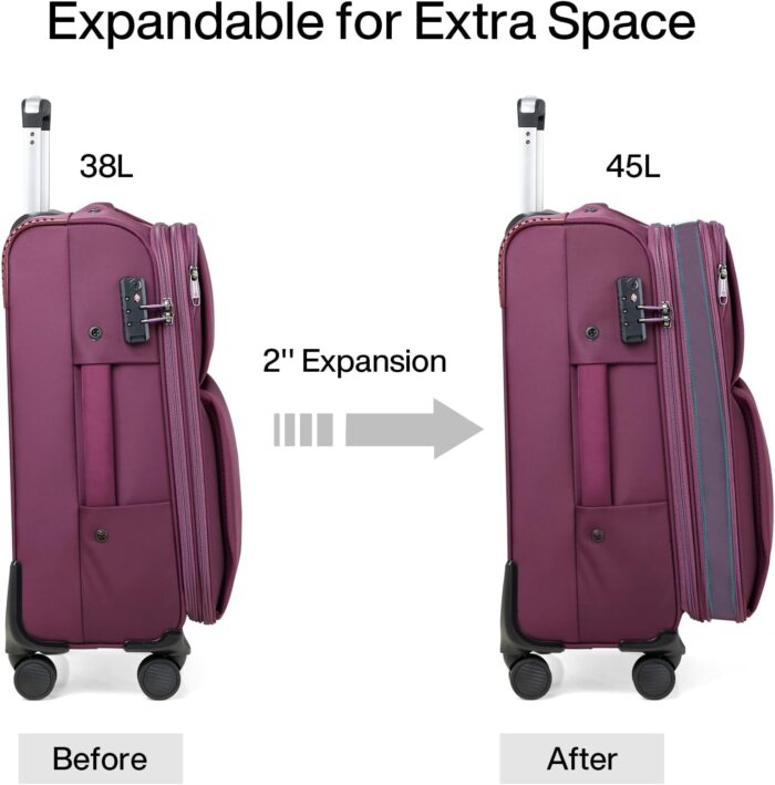 1747579761 hanke 28 inch luggage softside expandable suitcases with spinner wheels travel checked luggage for women menpurple.jpg