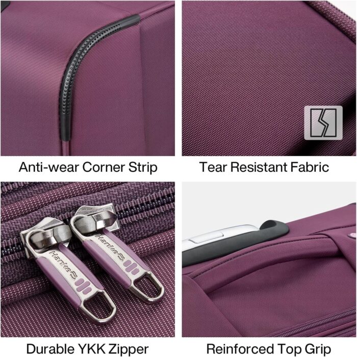 1747579765 hanke 28 inch luggage softside expandable suitcases with spinner wheels travel checked luggage for women menpurple.jpg