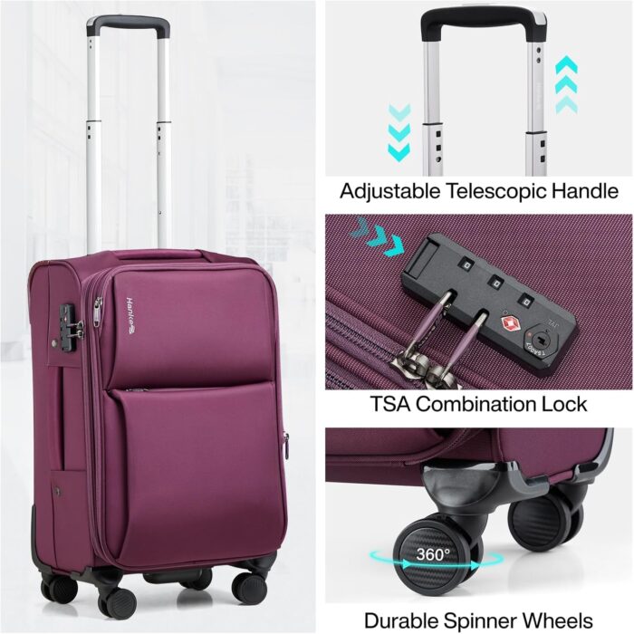 1747579769 hanke 28 inch luggage softside expandable suitcases with spinner wheels travel checked luggage for women menpurple.jpg
