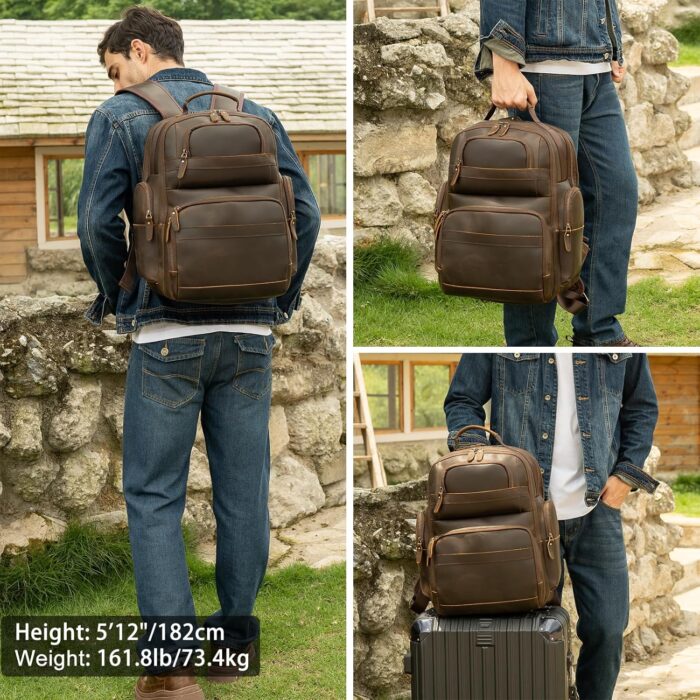 1747587085 tiding mens vintage leather backpack 15.6 laptop bag large capacity business travel hiking shoulder daypacks.jpg