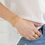 1747588223 rose quartz bracelet set hypoallergenic 14k gold plated brass stackable bracelets womens bracelets customizable everyday luxury jewelry gifts for mom.jpg