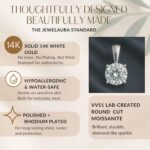 1747606509 14k solid white or yellow gold lab grown moissanite solitaire pendant necklace solid bail round oval pear cushion emerald cut pendant only luxury gift birthday anniversary mothers day.jpg