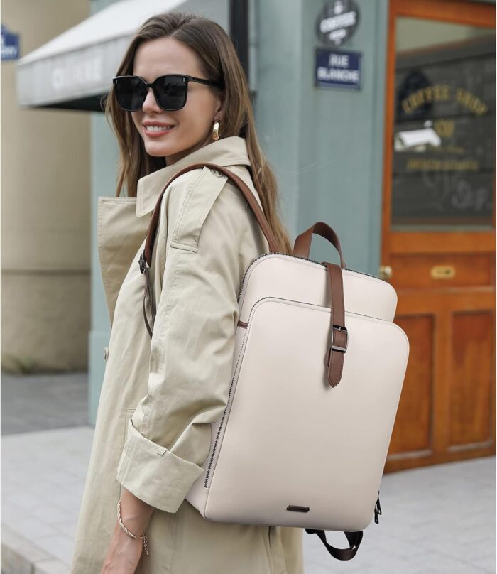 1747614987 cluci leather backpack for women 15.6 inch laptop bag large genuine work backpack travel back.jpg