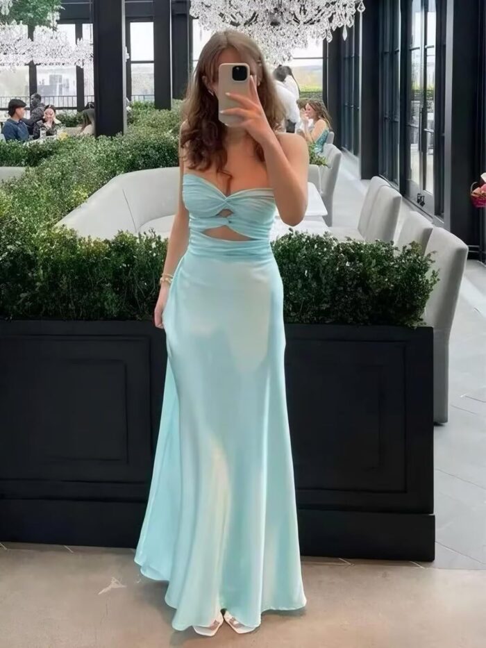 1747618146 strapless satin bridesmaid dress long cutout mermaid prom evening dresses ruched corset formal party gown y p1028.jpg