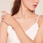 1747632268 sisgem solid 14k gold heart bracelet for women real gold beaded station bracelet anniversary birthday jewelry gifts for her momwife mothers day 6.511 inch.jpg