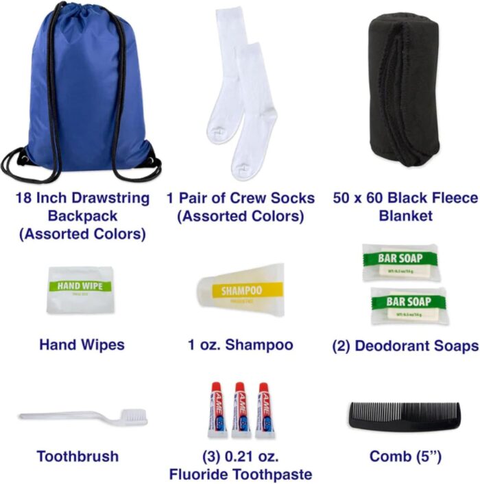1747634670 24 pack homeless care package supplies bulk for homeless hygiene care package supplies kits in bulk 13 piece sets for fall winter.jpg