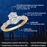 1747643278 gem stone king 2 to 2.9 carat 14k two tone gold igi certified oval white lab grown diamond engagement ring for women e f color vs1 vs2 clarity size 5 to 9.jpg