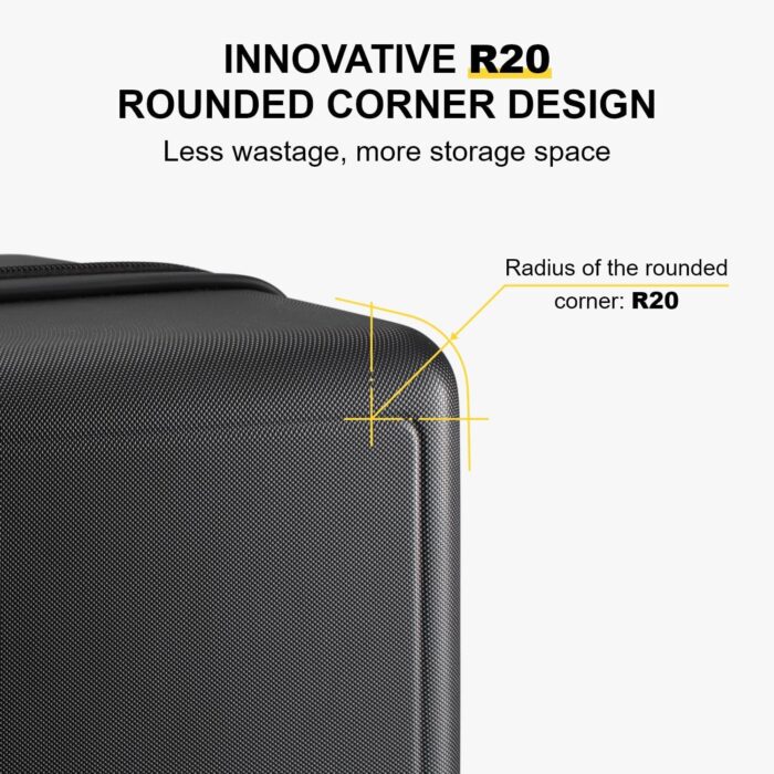 1747652965 level8 hard shell carry on luggage airline approved carry on suitcases with wheels lightweight luminous textured hardside travel bag with tsa lock 20 inch black.jpg