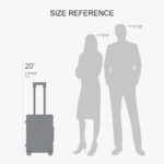 1747652969 level8 hard shell carry on luggage airline approved carry on suitcases with wheels lightweight luminous textured hardside travel bag with tsa lock 20 inch black.jpg